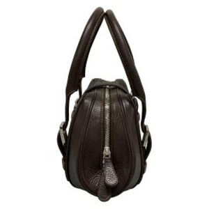 Loewe Senda Handbag Dark Brown Leather